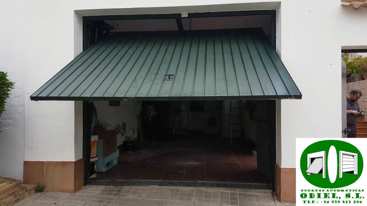 mecanismo de apertura puerta garaje