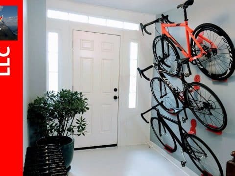 soporte de bicicleta para pared